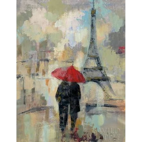 Rain in the City II Poster Print by Silvia Vassileva (22 x 28)