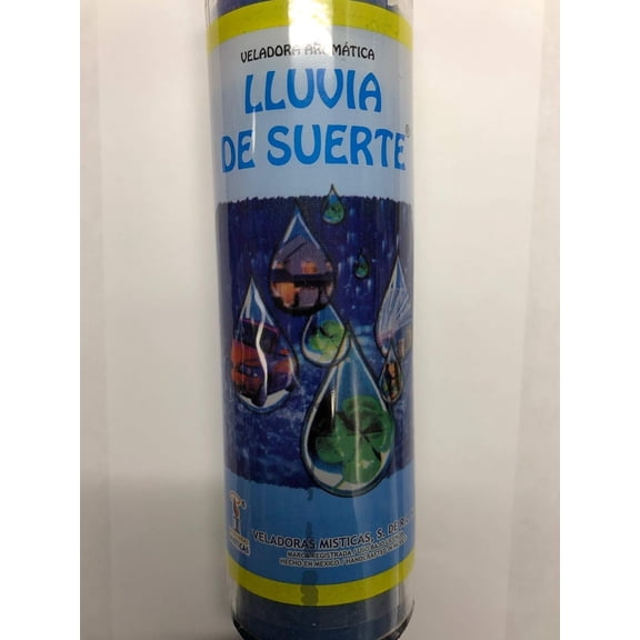 Rain of Luck (Lluvia De Suerte) 7 Day Prepared Scented Candle in Glass