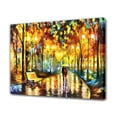 thumbnail image 1 of Rain's Rustle In The Park Canvas Poster Bedroom Decor Sports Landscape Office Room Decor Gift,Frame-style,12x18inch(30x45cm), 1 of 8