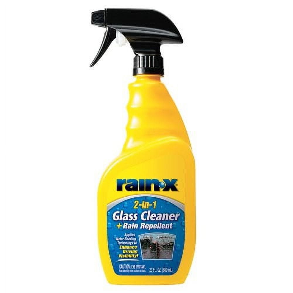 Rain-x Glass Cleaner  Rain Repellent, 23 oz - 5071268