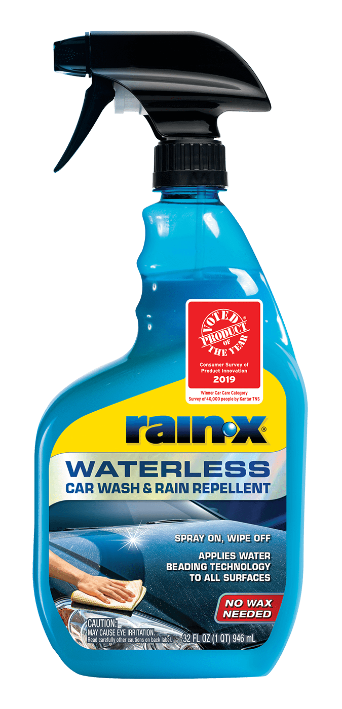 Rain-x Waterless Car Wash & Rain Repellent 32 fl oz, - 620100W