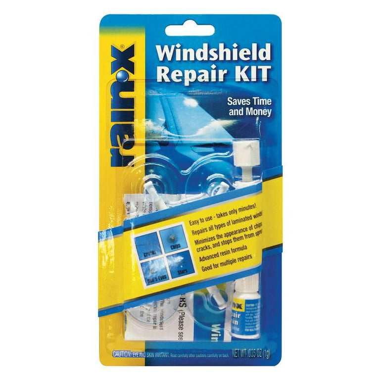 KMOOL Windshield Repair Kit, Glass Repair Kit, Automotive Glass Nano Fluid Glass Repair Kit Quick Fix for Chips & Cracks & Star-Shaped & Nicks 