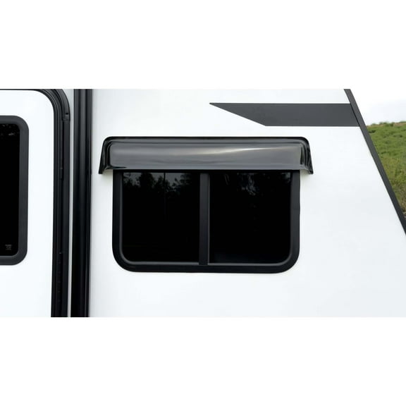 RainBlade RV1054 RV Window RainBlade Deflector and Sun Visor - Fits 50" to 55" Wide Window, Smoke