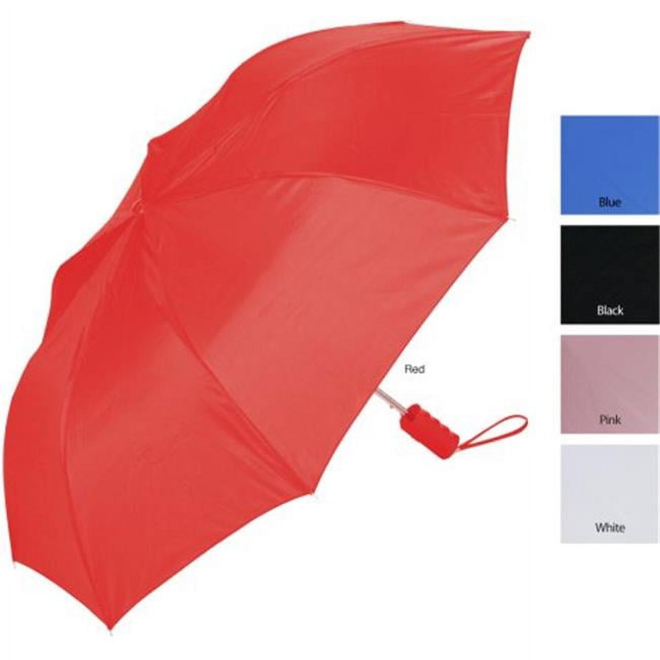 RainWorthy 065A406B Compact Umbrellas (Case of 20) Blue