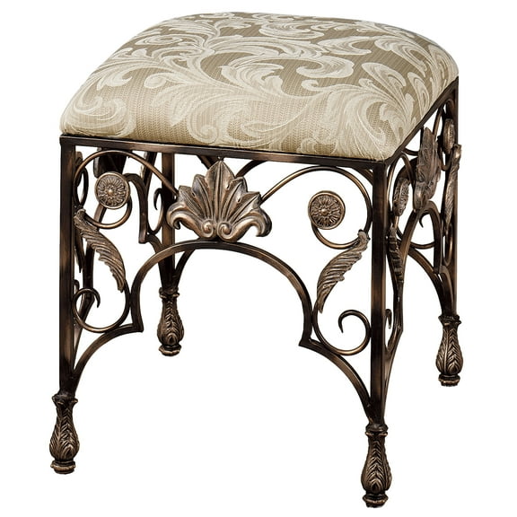 Raina Vanity Stool Gold