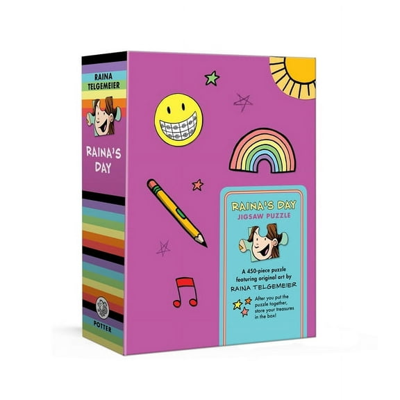 Raina's Day Jigsaw Puzzle: A 450-Piece Puzzle Featuring Original Art by Raina Telgemeier: Jigsaw Puzzles for Kids (Other)