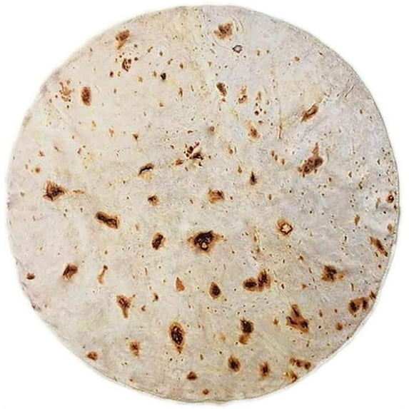 Rainbean Round Novelty Burrito Tortilla Blanket RB-X002664TGD