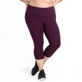 thumbnail image 1 of Rainbeau Curves Activewear Capri Legging, Women's Plus 18/20, 1 of 2