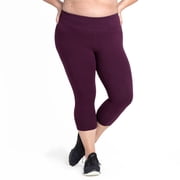 Rainbeau Curves Activewear Capri Legging, Women's Plus 26/28