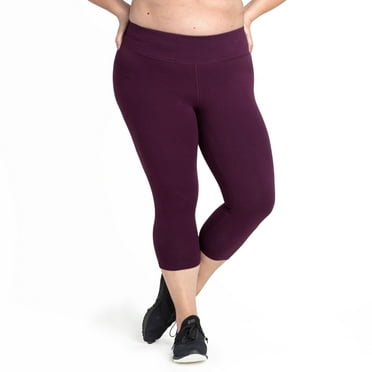 Rainbeau Curves Activewear Capri Legging, Women's Plus 22/24