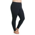 thumbnail image 1 of Rainbeau Curves Basic Compression Legging, Women's Plus Black 14/16, 1 of 6