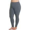 thumbnail image 1 of Rainbeau Curves Basic Compression Legging, Women's Plus Gray 26/28, 1 of 6