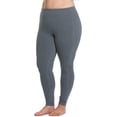 thumbnail image 1 of Rainbeau Curves Basic Compression Legging, Women's Plus Gray 18/20, 1 of 6