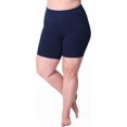 thumbnail image 1 of Rainbeau Curves Basic Compression Bike Short, Women's Plus Navy 14/16, 1 of 3