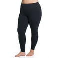 thumbnail image 1 of Rainbeau Curves Active Sport Legging, Women's Plus Black 14/16, 1 of 5