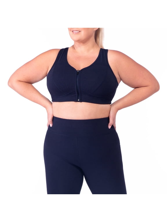Zip Front Bra