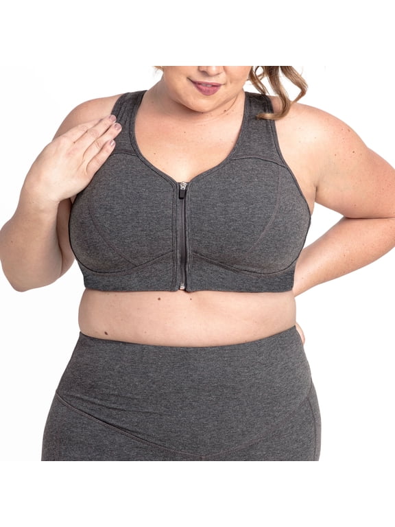 Zip Front Bra