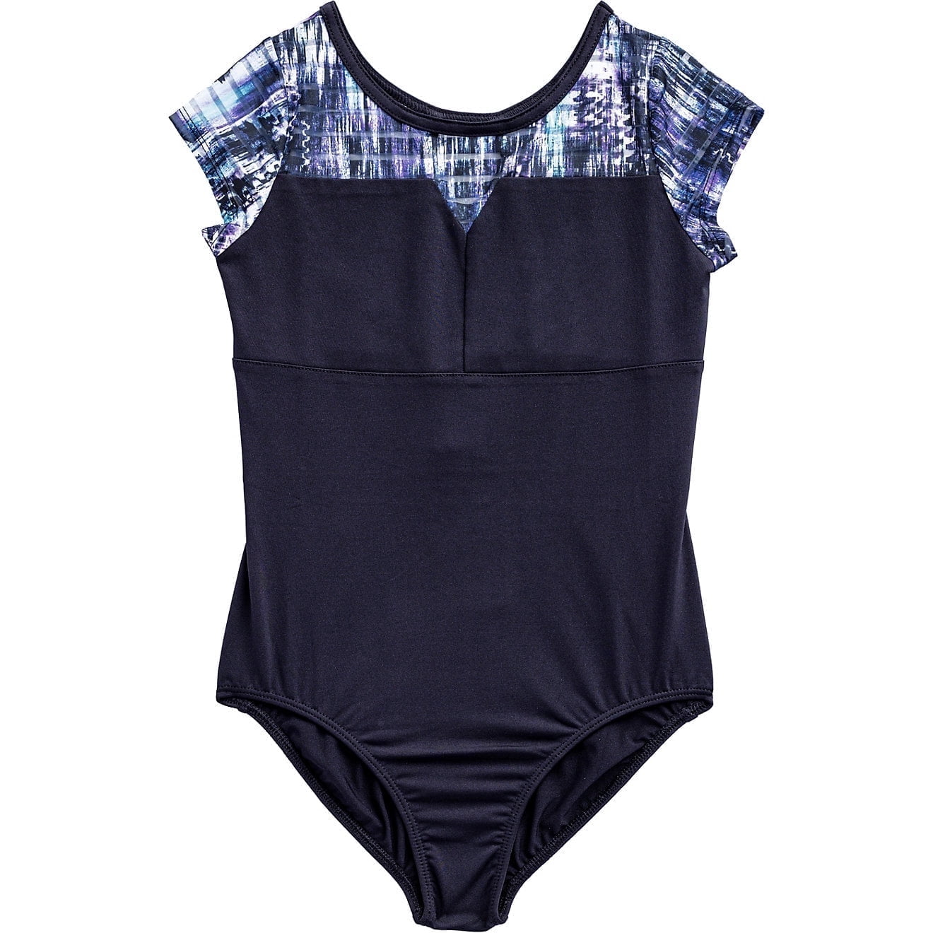 Rainbeau Moves Girl's Dance & Gymnastics Short Sleeve Leotard, (XS-XL)
