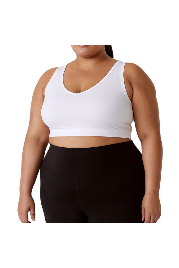 Plus Vneck Bra