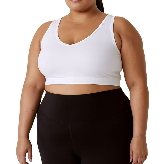 Rainbeau Women's Plus V-Neck Bralette