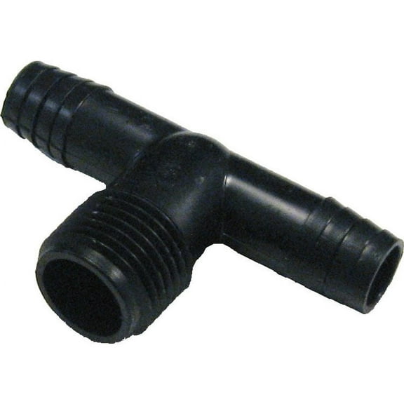 Rainbird 1/2" Swing Pipe Tee (Barb x Barb x MNPT)(SB-NPT-TEE)