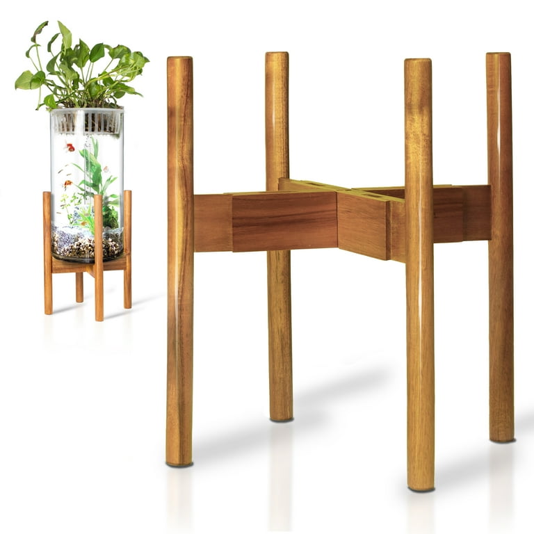 RainbleLand Indoor Plant Stand - Adjustable Tall Plant Stand - Indoor Planter Stand - Mid Century Modern Plant Stands Indoor RainbleLand Indoor Plant Stand - Adjustable Tall Plant Stand - Indoor Planter Stand - Mid Century Modern Plant Stands Indoor