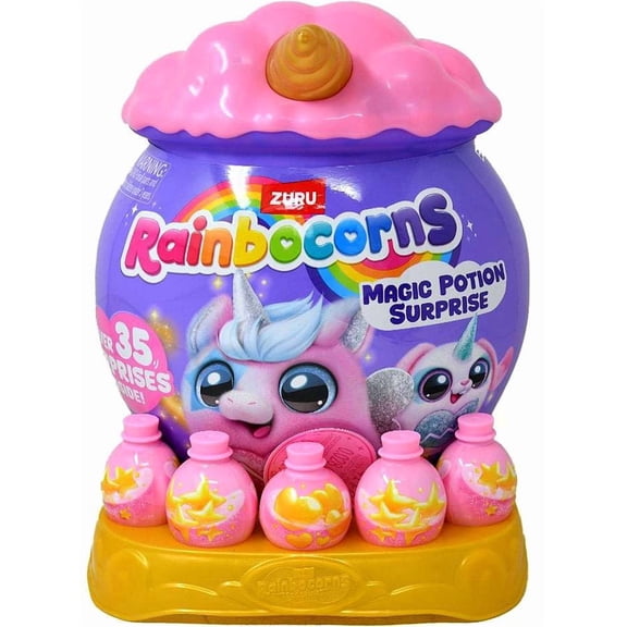 Rainbocorns Magicorn Surprise Magic Potion Surprise Mystery Plush [Over 35 Surprises!]