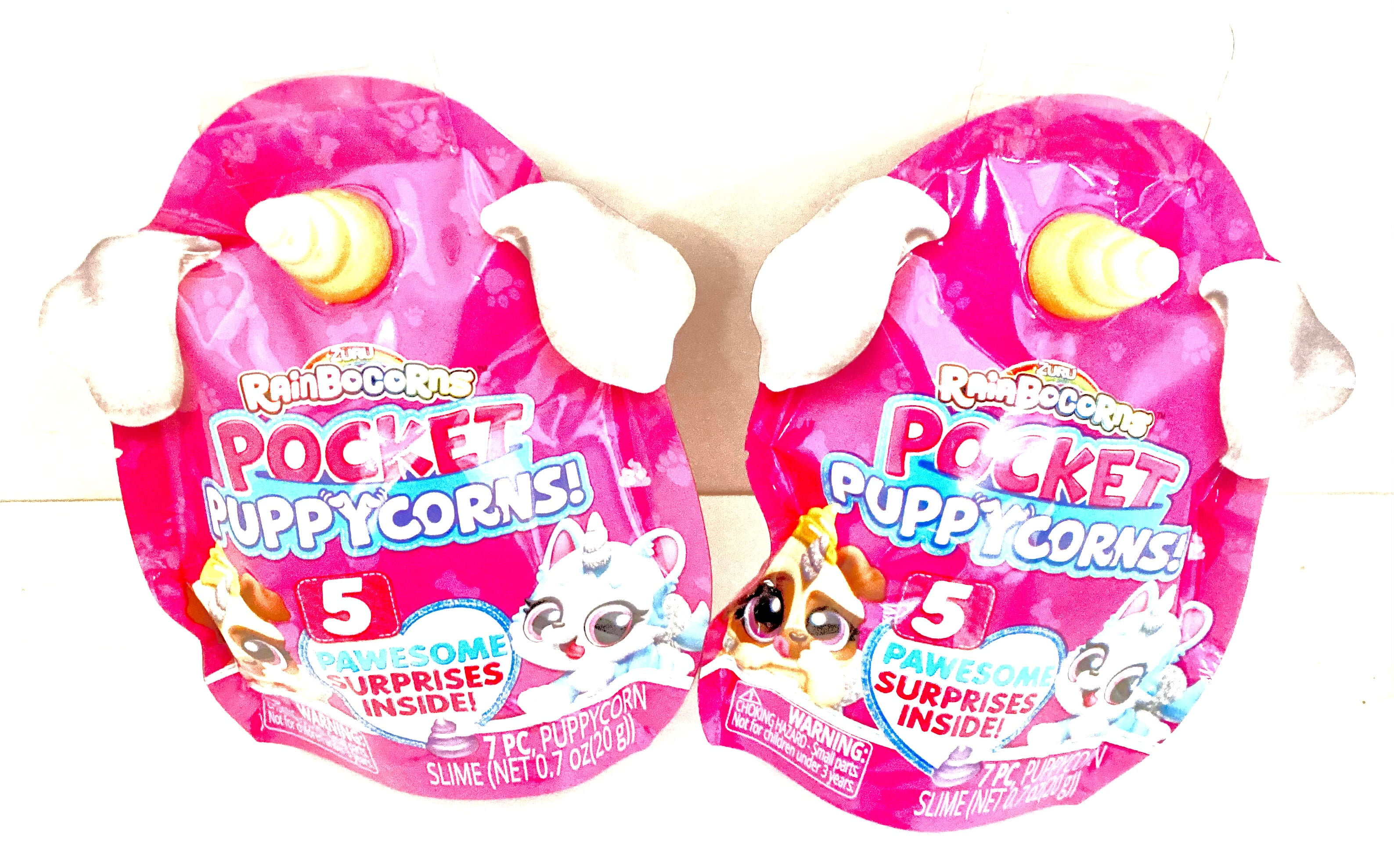Rainbocorns Puppycorn Pocket Surprise Mystery Toy 2 Pack