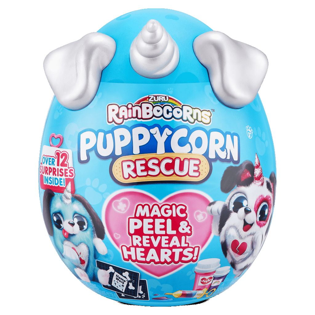 Rainbocorns Puppycorn Rescue Plush Surprise Toy by ZURU 