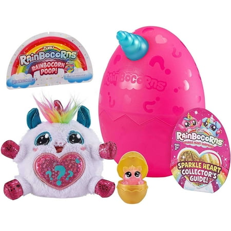 Rainbocorns Series 1 Unicorn Mystery Slow Rise Plush (Blue Horn)