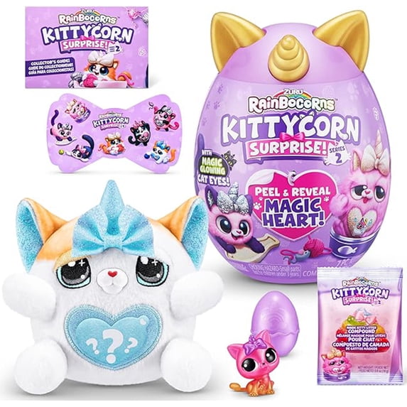 Rainbocorns Sparkle Heart Surprise Series 2 Kittycorn - Random