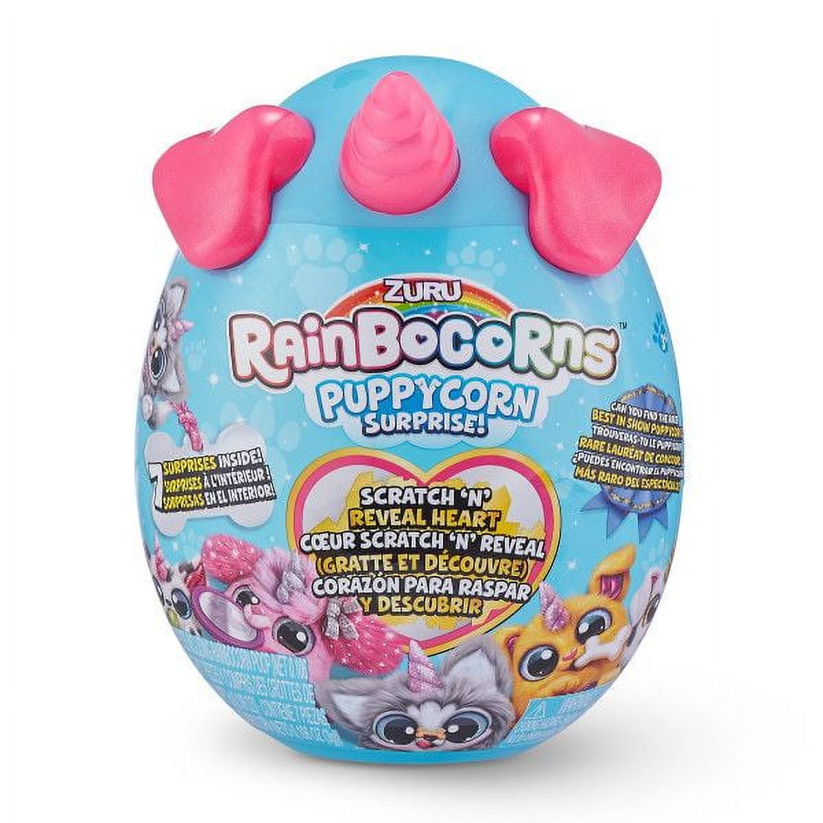 Rainbocorns - Œuf Surprise Puppycorn Peluche Caniche