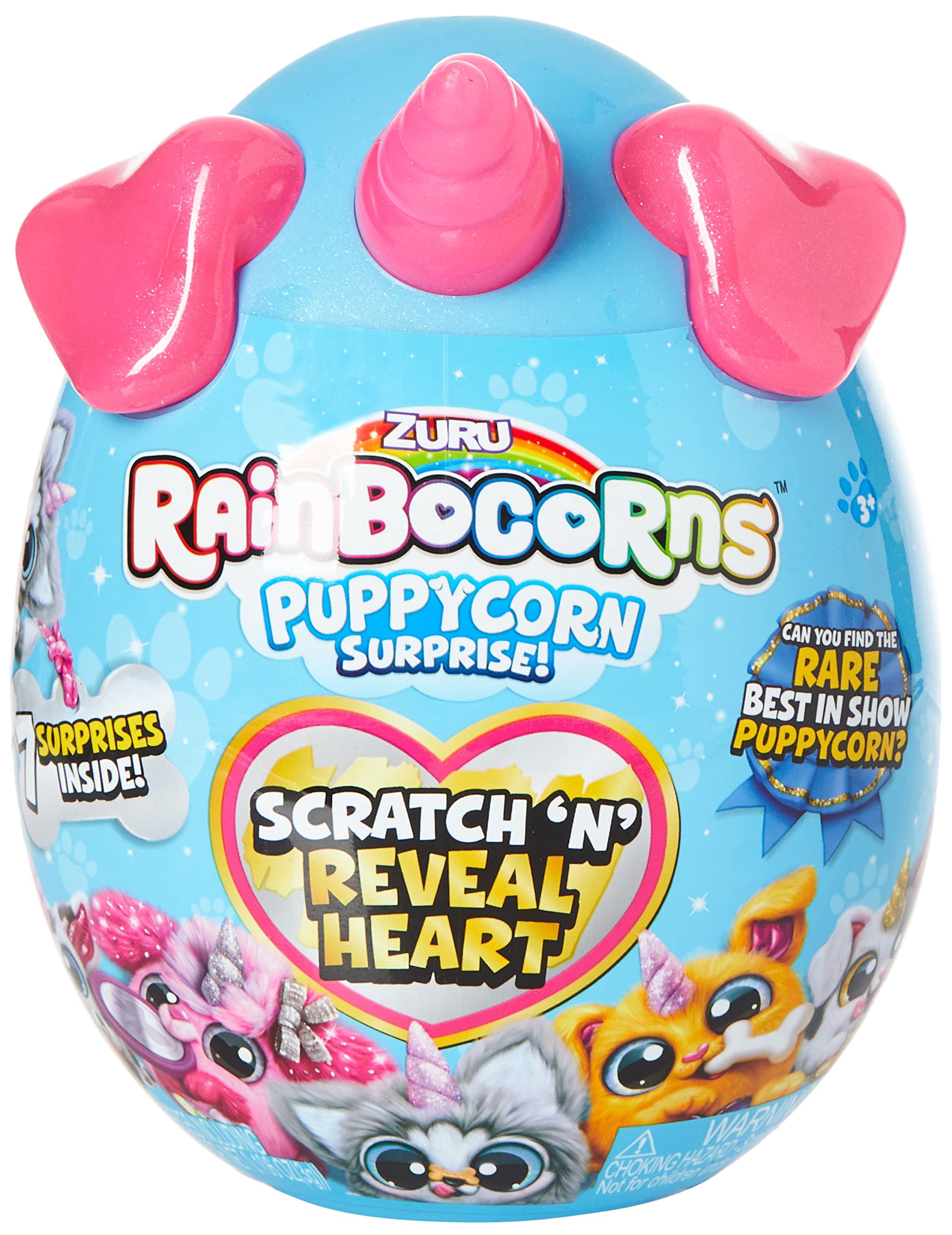 Rainbocorns Series 3 Puppycorns: Plush Animal Surprise Toy in Egg ...