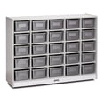 thumbnail image 1 of 25 Cubbie-Tray Mobile Storage - with Trays   - Gray, 1 of 5