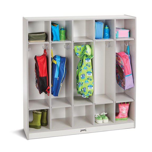 Rainbow 5 Section Coat Locker