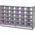 thumbnail image 1 of 30 Cubbie-Tray Mobile Storage - without Trays - Purple, 1 of 5