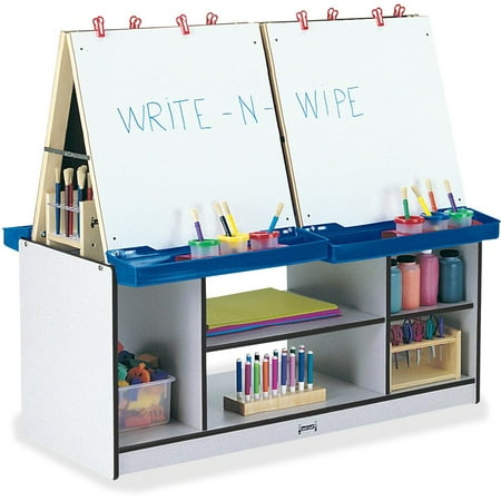 Rainbow Accents 4 Station Easel-Color:Black