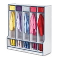 thumbnail image 1 of 5 Section Coat Locker with Step - Navy, 1 of 7