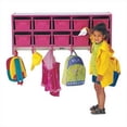 thumbnail image 1 of Rainbow Accents Kid's Large Wall Mount Coat Locker (w/o Trays & w/ Blue Edge Band), 1 of 3