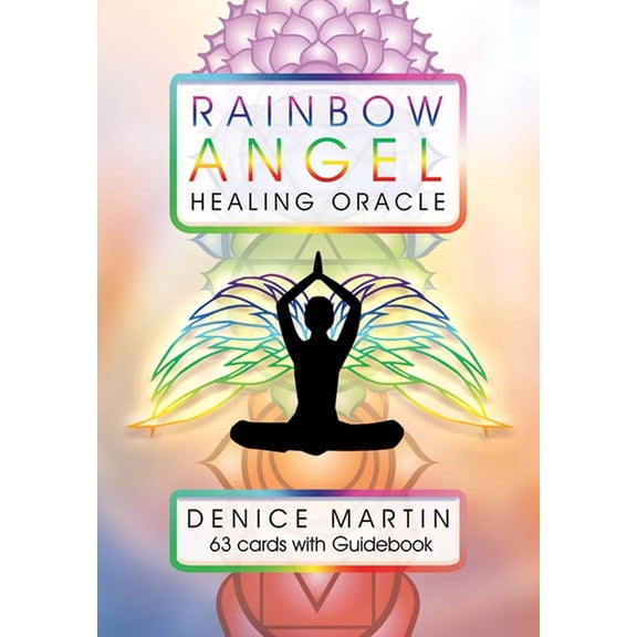 Rainbow Angel Healing Oracle: 63 Cards with Guidebook, (Hardcover)
