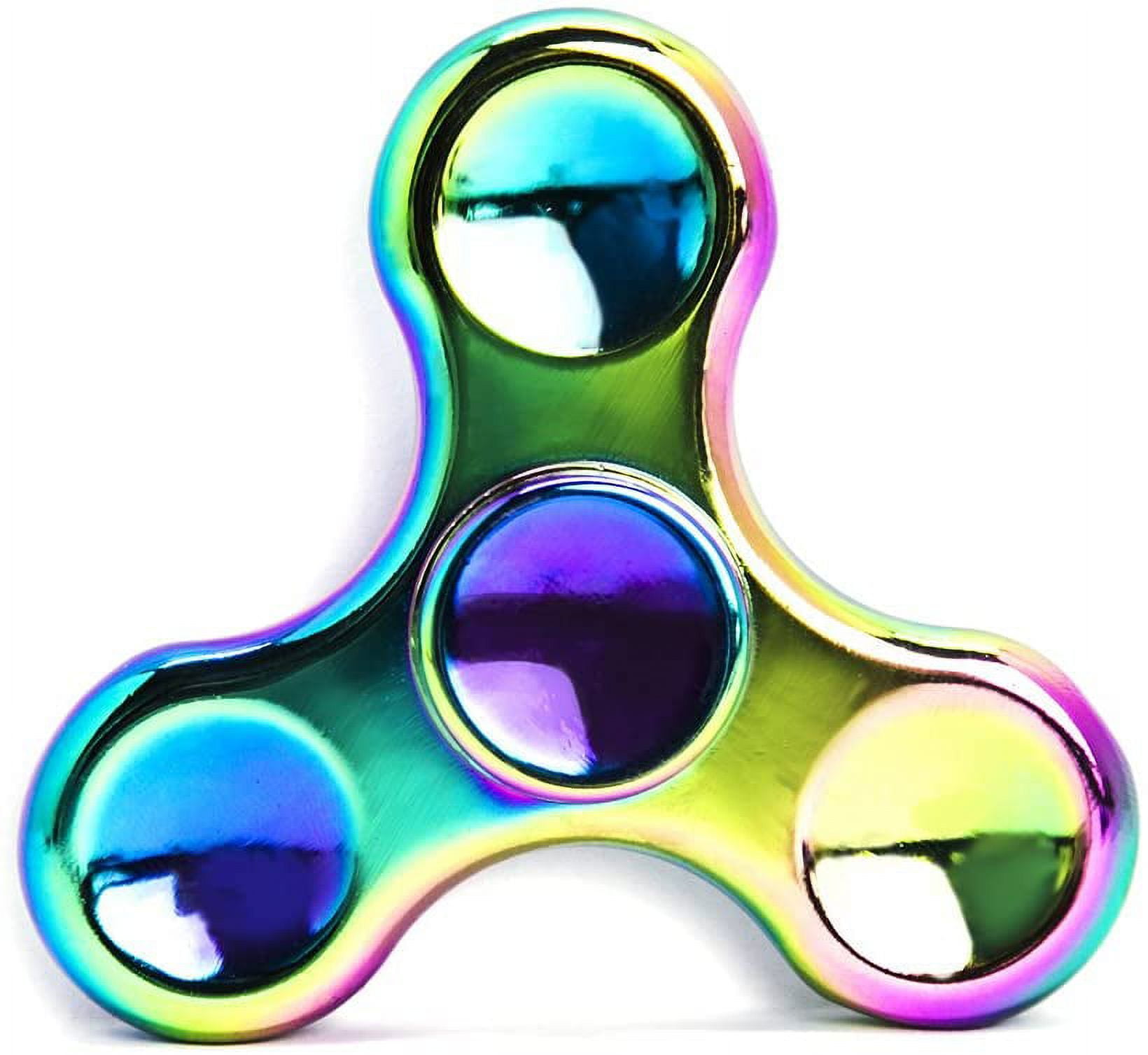 Cool Fidget Spinners Toy Metal for Kids Adults, Steel Fidgit Finger Hand  Spinner Desk Toys Gifts Goodie Bag Fillers, Anti Anxiety Stress Relief Toys