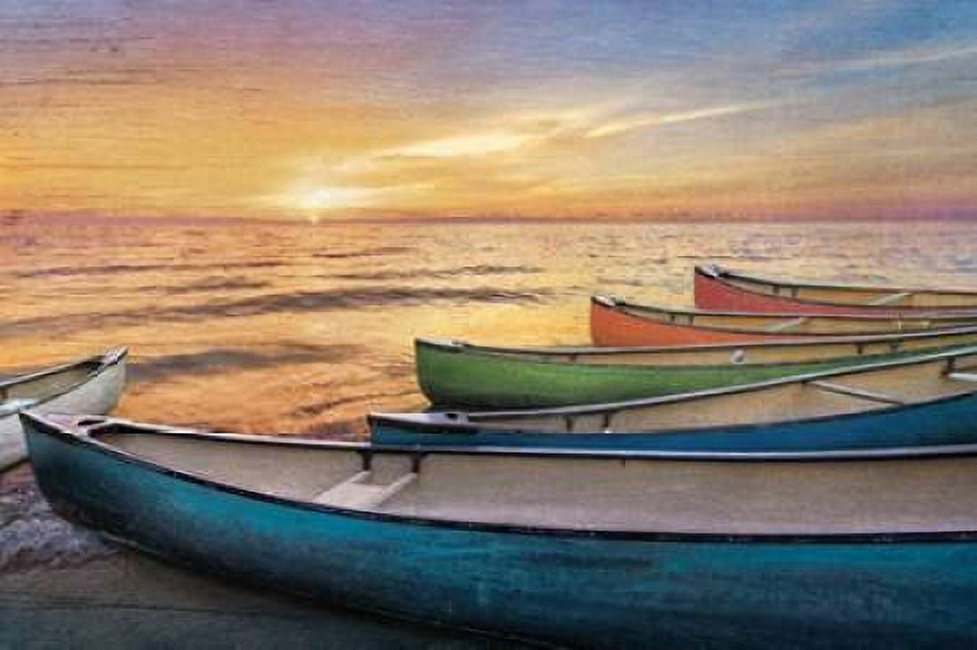 Rainbow Armada Canvas Art - Celebrate Life Gallery (24 x 36)