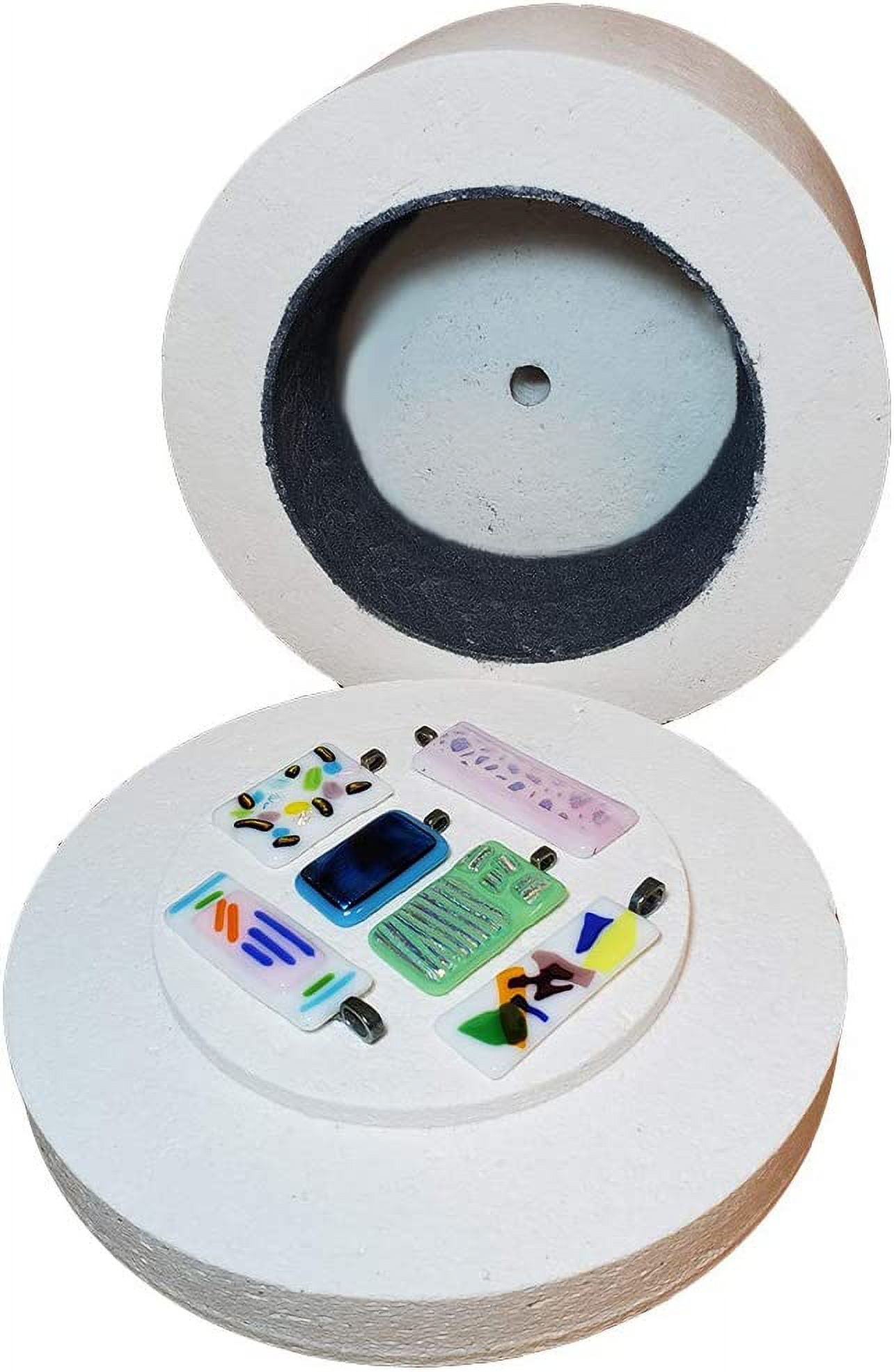 Rainbow Art Glass Large Microwave Jewelry Kiln for Glass Fusing 7.75