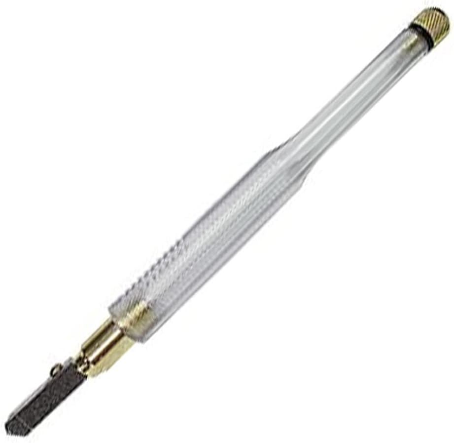 Rainbow Art Tungsten Carbide Pencil Grip Oil Fed Glass Cutter