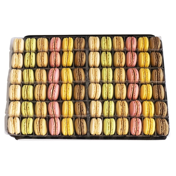 Rainbow Assorted Macarons, 72 Macarons