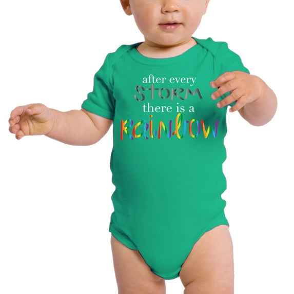 Rainbow Baby One-Piece, Newborn Baby Rompers, Jumpsuit Baby Clothing - After the Storm