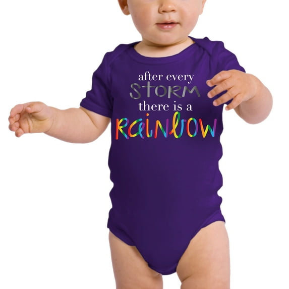 Rainbow Baby One-Piece, Newborn Baby Rompers, Jumpsuit Baby Clothing - After the Storm