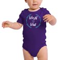 thumbnail image 1 of Rainbow Baby One-Piece, Newborn Baby Rompers, Jumpsuit Baby Clothing - Worth The Wait, 1 of 3
