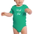 thumbnail image 1 of Rainbow Baby One-Piece, Newborn Baby Rompers, Jumpsuit Baby Clothing - Worth The Wait, 1 of 3