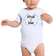 Rainbow Baby One-Piece, Newborn Baby Rompers, Jumpsuit Baby Clothing - Worth The Wait